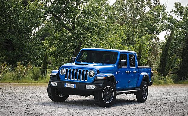 El Jeep Gladiator llegará con la misma mecánica PHEV que el Wrangler.
