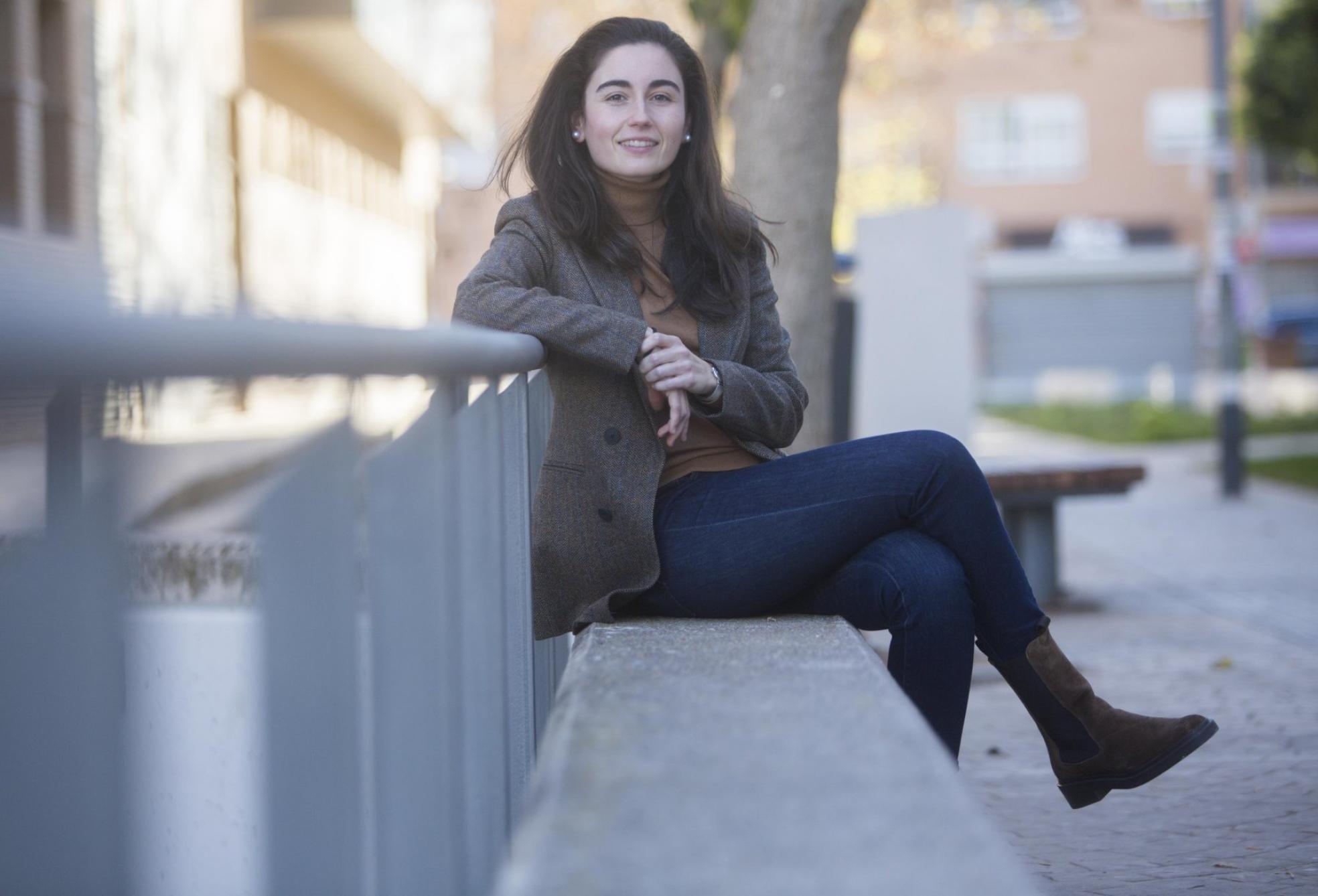 Investigación. Beatriz Suay, ayer en Alfara del Patriarca. damián torres