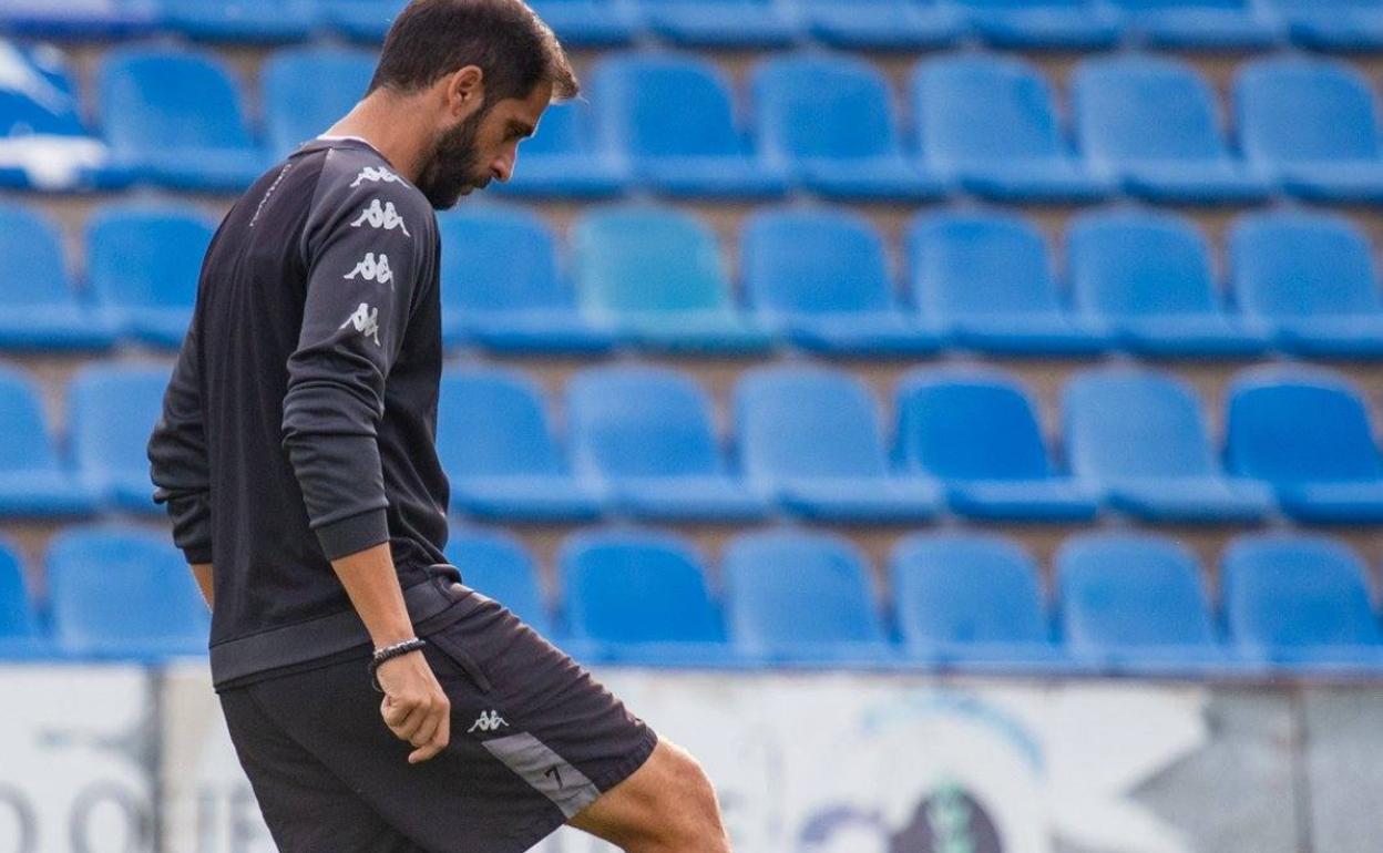 Sergio Mora, entrenador del Hércules. 