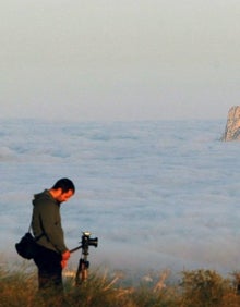 Imagen secundaria 2 - Niebla en Alicante y Benidorm, este jueves. 