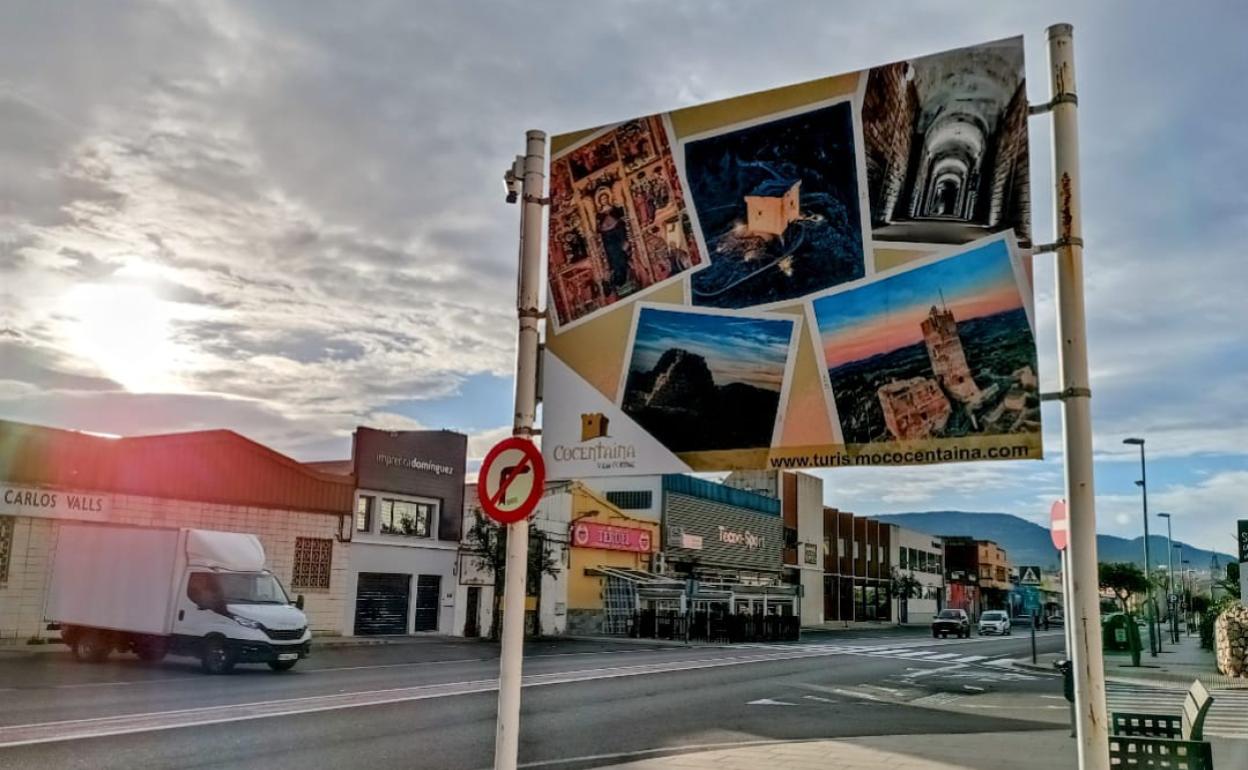 Imagen de uno de los cinco paneles renovados. 