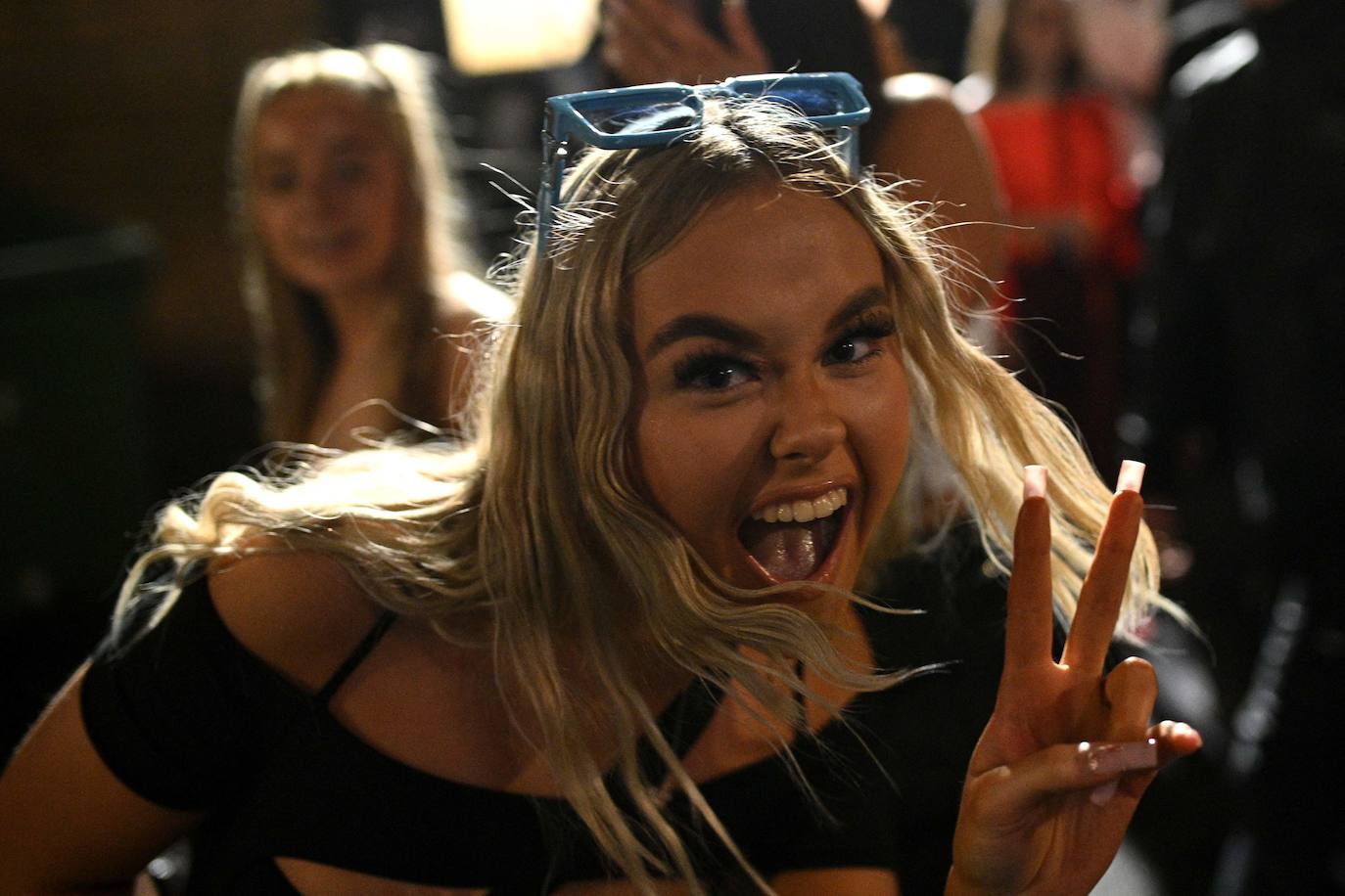 Fotos: Manchester no teme al Covid: así fue su loca fiesta de Nochevieja