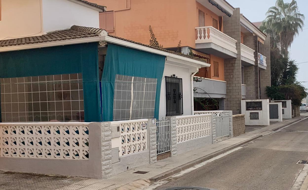 Vivienda donde sucedieron los hechos. 