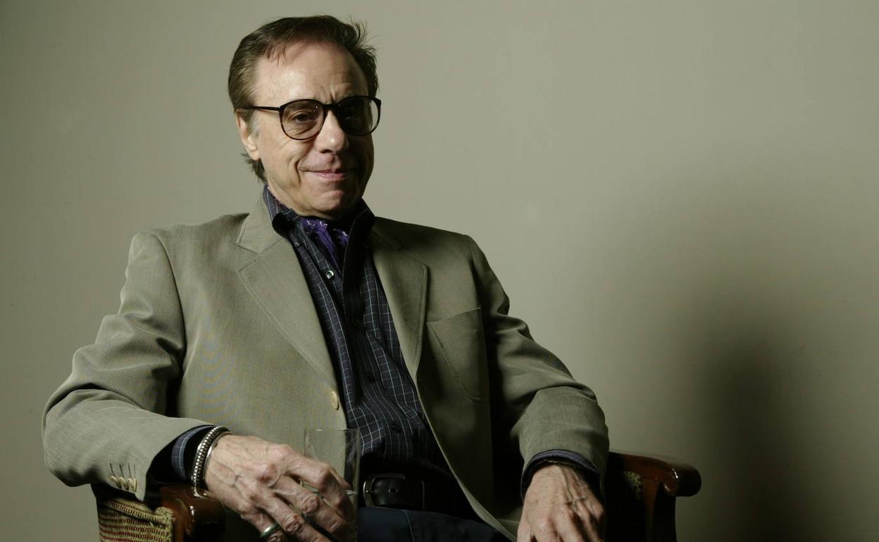 El director de cine estadounidense Peter Bogdanovich. 