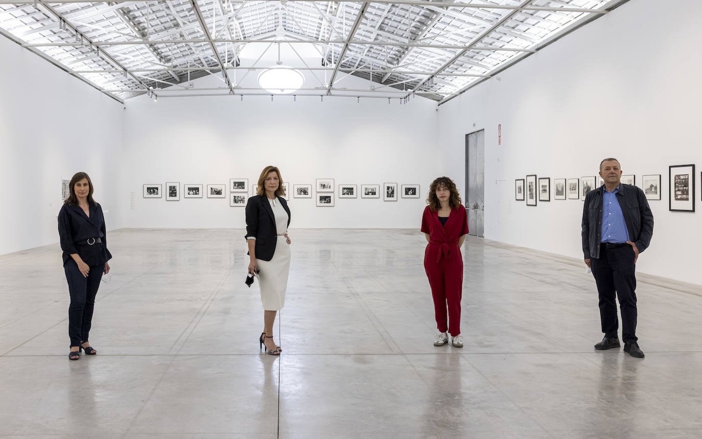 Sandra Guimaraes, Julia Castelló, Susana Lloret y Vicent Todolí.