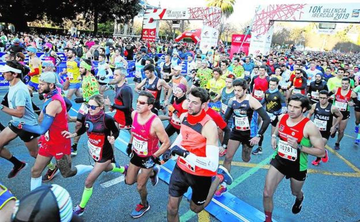 Carrera en Valencia.