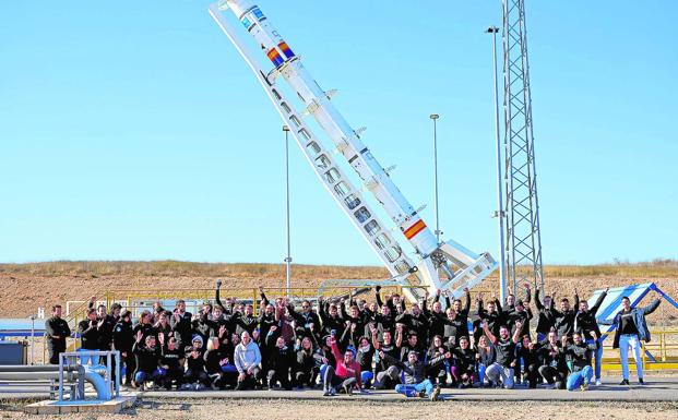 Miura. El primer cohete español, desarrollado por la alicantina Elche PLD Space, capaz de lanzar al espacio satélites de tamaño pequeño. 