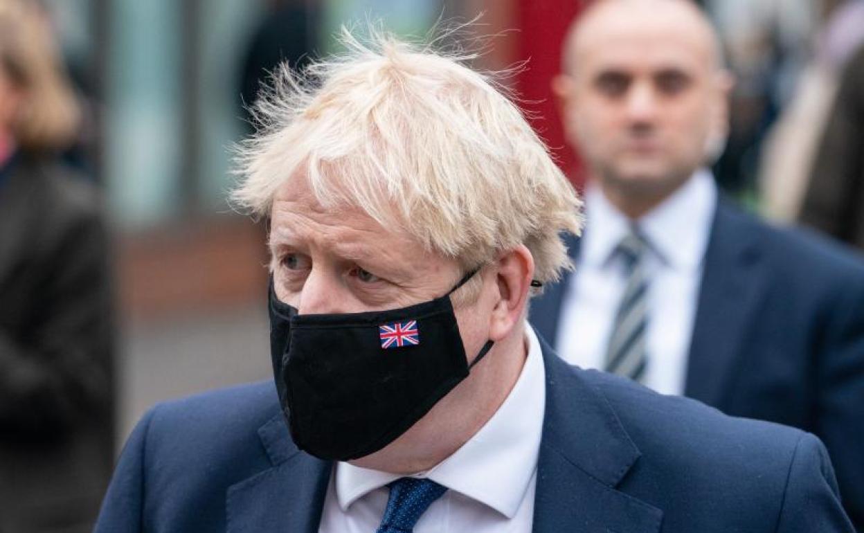 El primer ministro de Reino Unido Boris Johnson. 