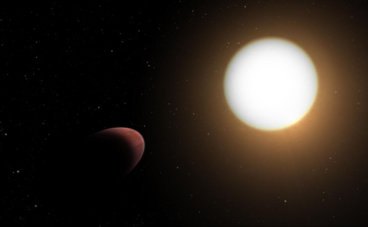 Exoplaneta WASP-103b.