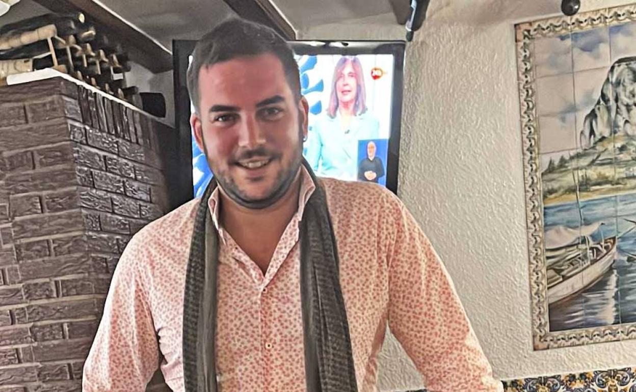 El socialista calpino Pau Marín. 