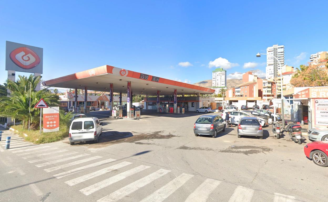 Imagen de la estación de servicio