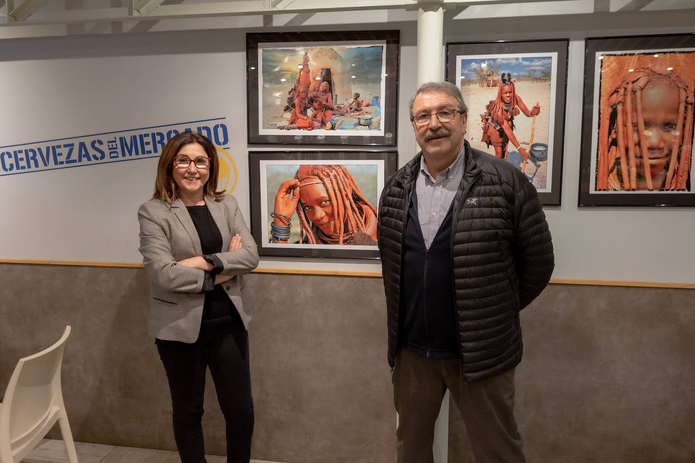 Anabel Navas y Alberto Usó.