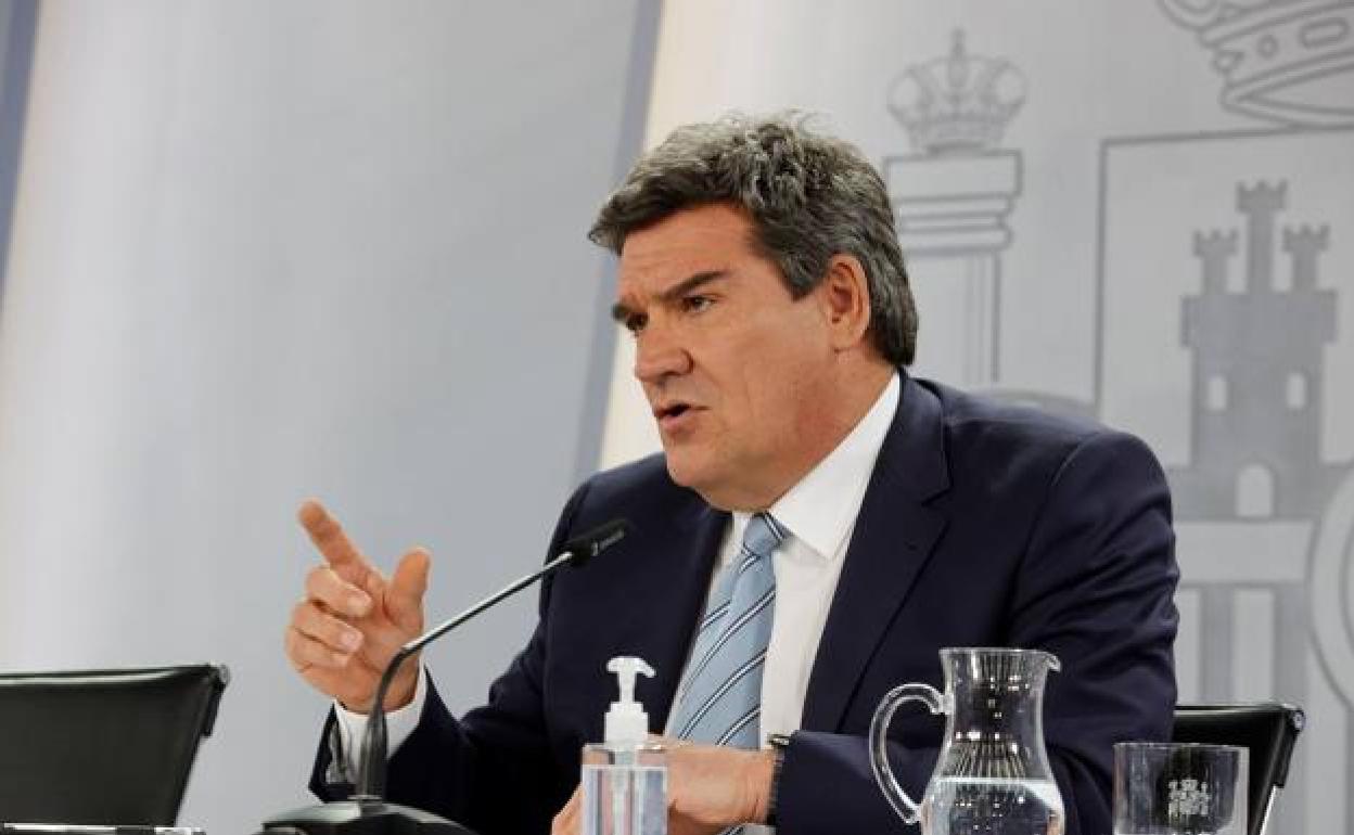 El ministro de Inclusión, Seguridad Social y Migraciones, José Luis Escrivá. 