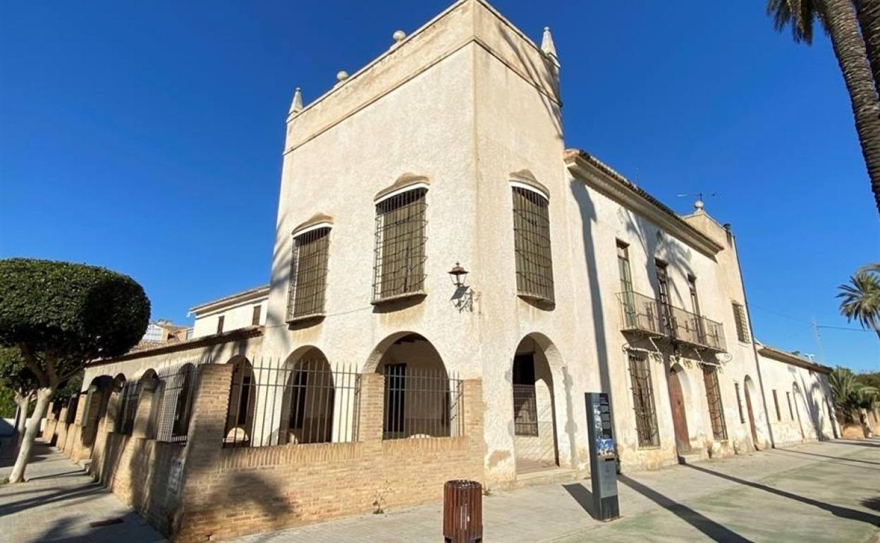 El edificio del Hort de les Palmes de Picanya. 