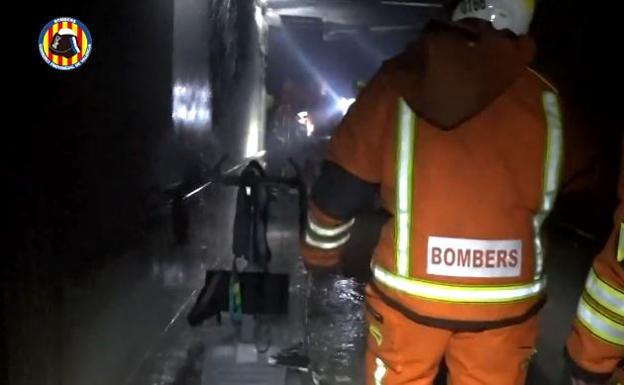 Galería. Así ha quedado la residencia. 