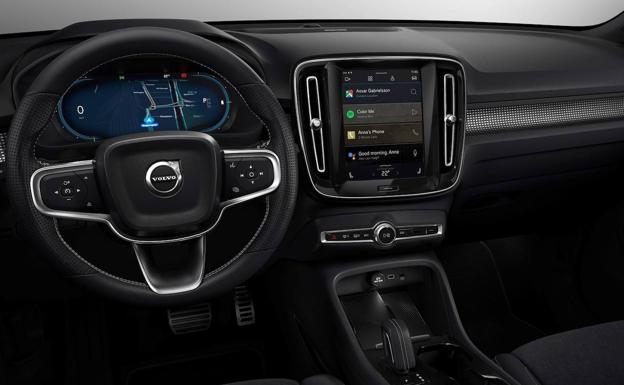 Lenguaje común en los interiores de Volvo con elegancia y tecnología.