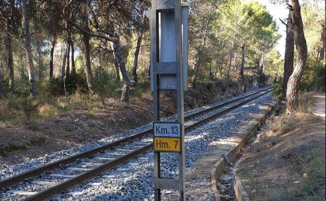 El punto kilométrico donde se va a trasladar el apeadero. 