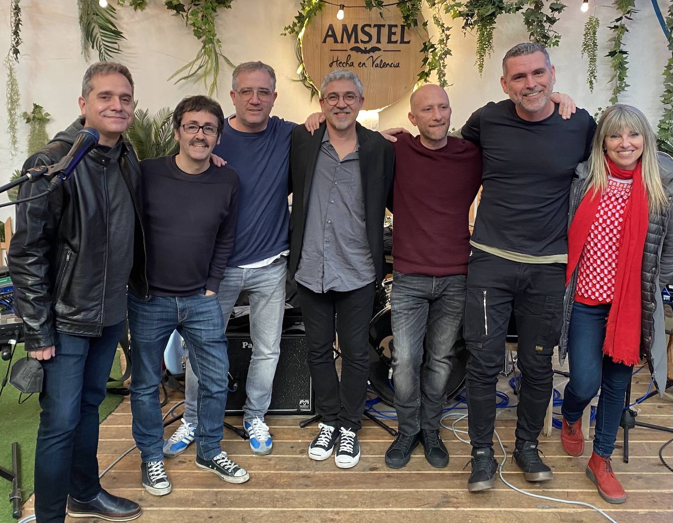 Amadeu Sanchis, Sergio Sanz, Robert Moreno, Kike Tarrasó, Ramiro Pérez, Cristian Alcántara y Eva Montesinos.