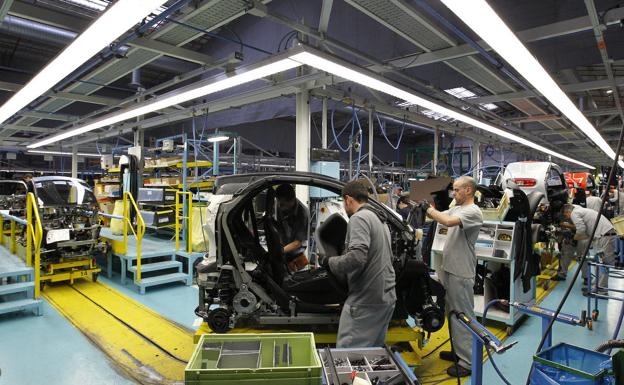 Fábrica de automóviles en Valladolid. 