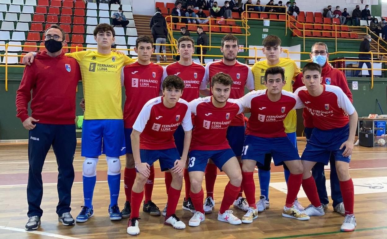 El equipo del Paidos-Fontanería Fernández Luna de Dénia. 