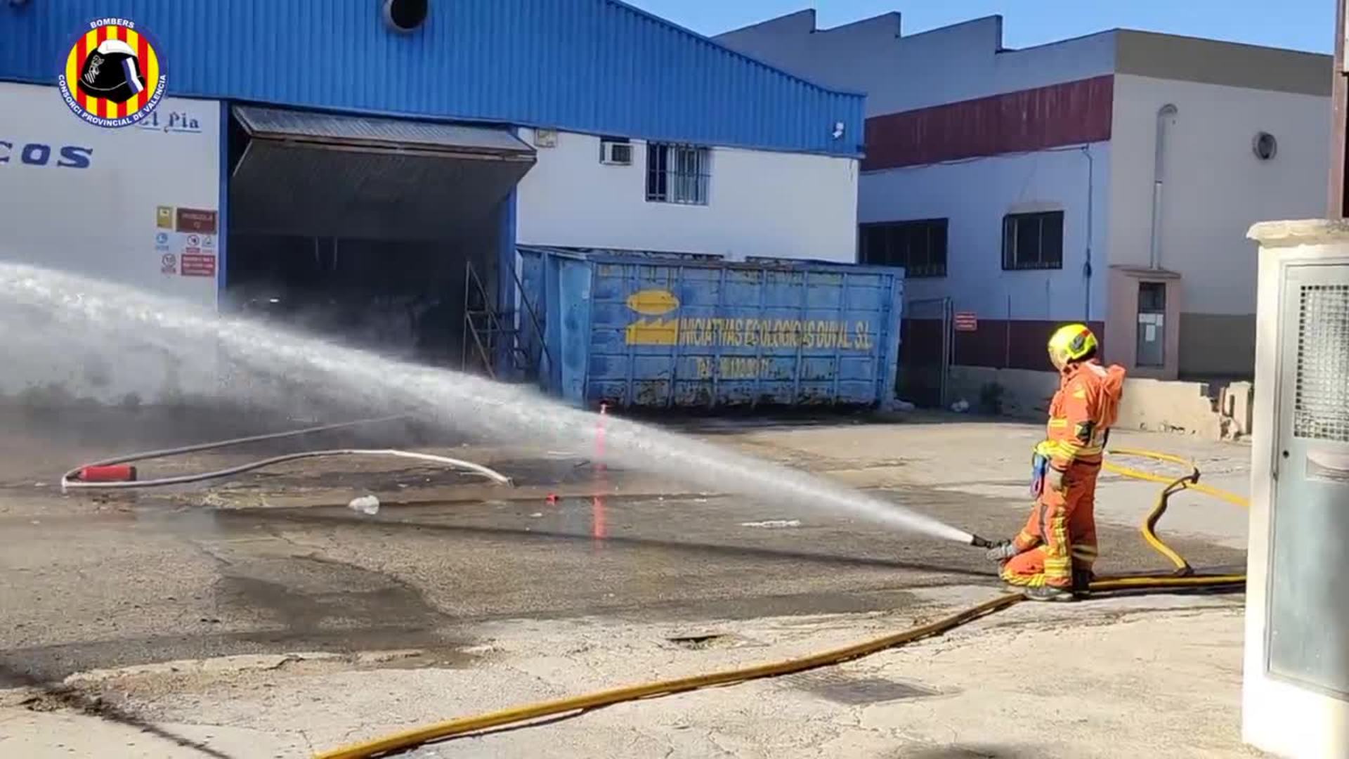 Incendio en Alcàsser