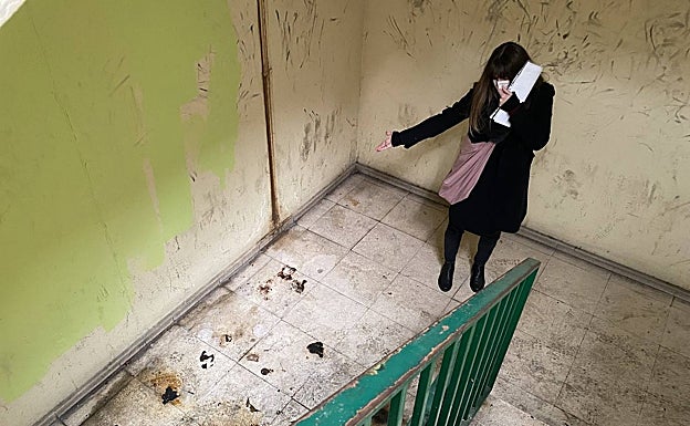 Pilar Sospedra, usuaria del aparcamiento. 