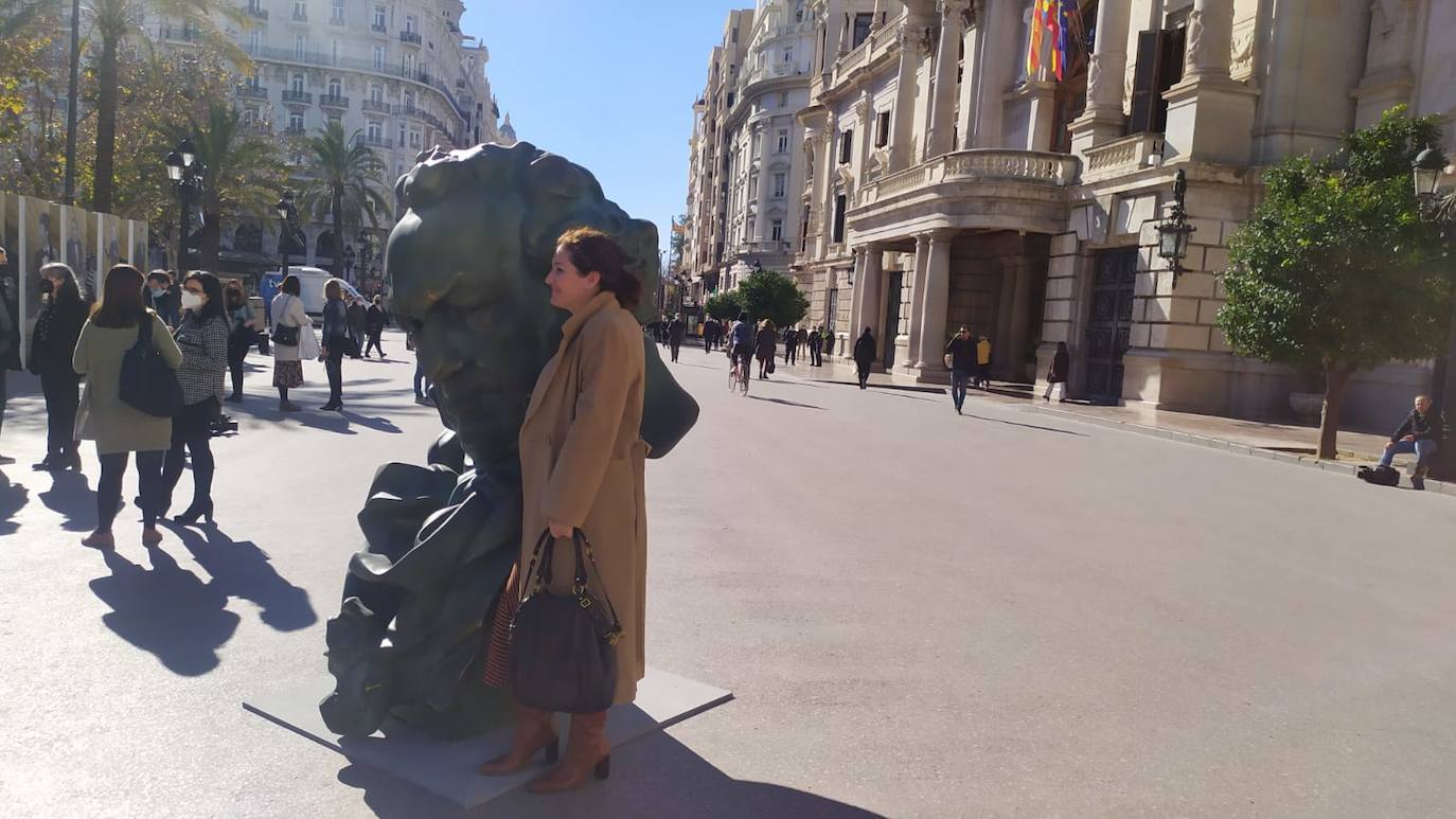 Fotos: Los Goya transforman la plaza del Ayuntamiento de Valencia