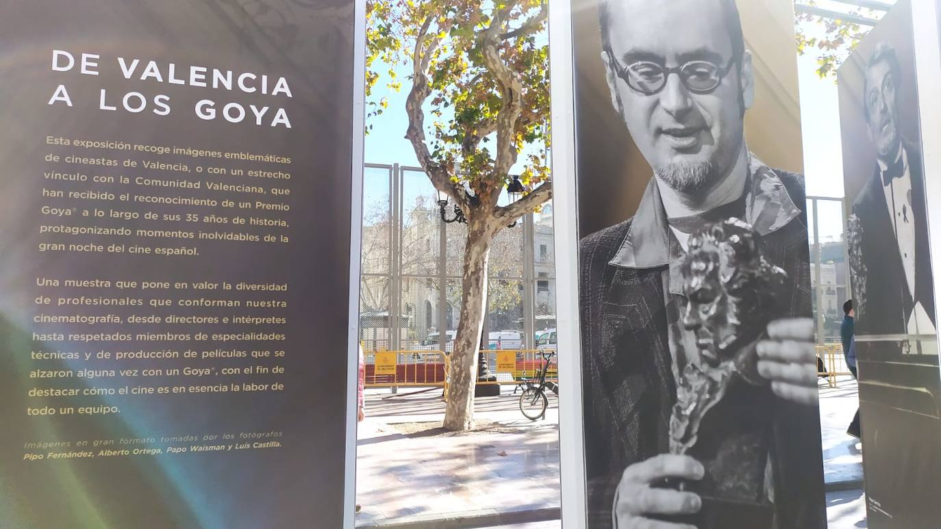 Fotos: Los Goya transforman la plaza del Ayuntamiento de Valencia