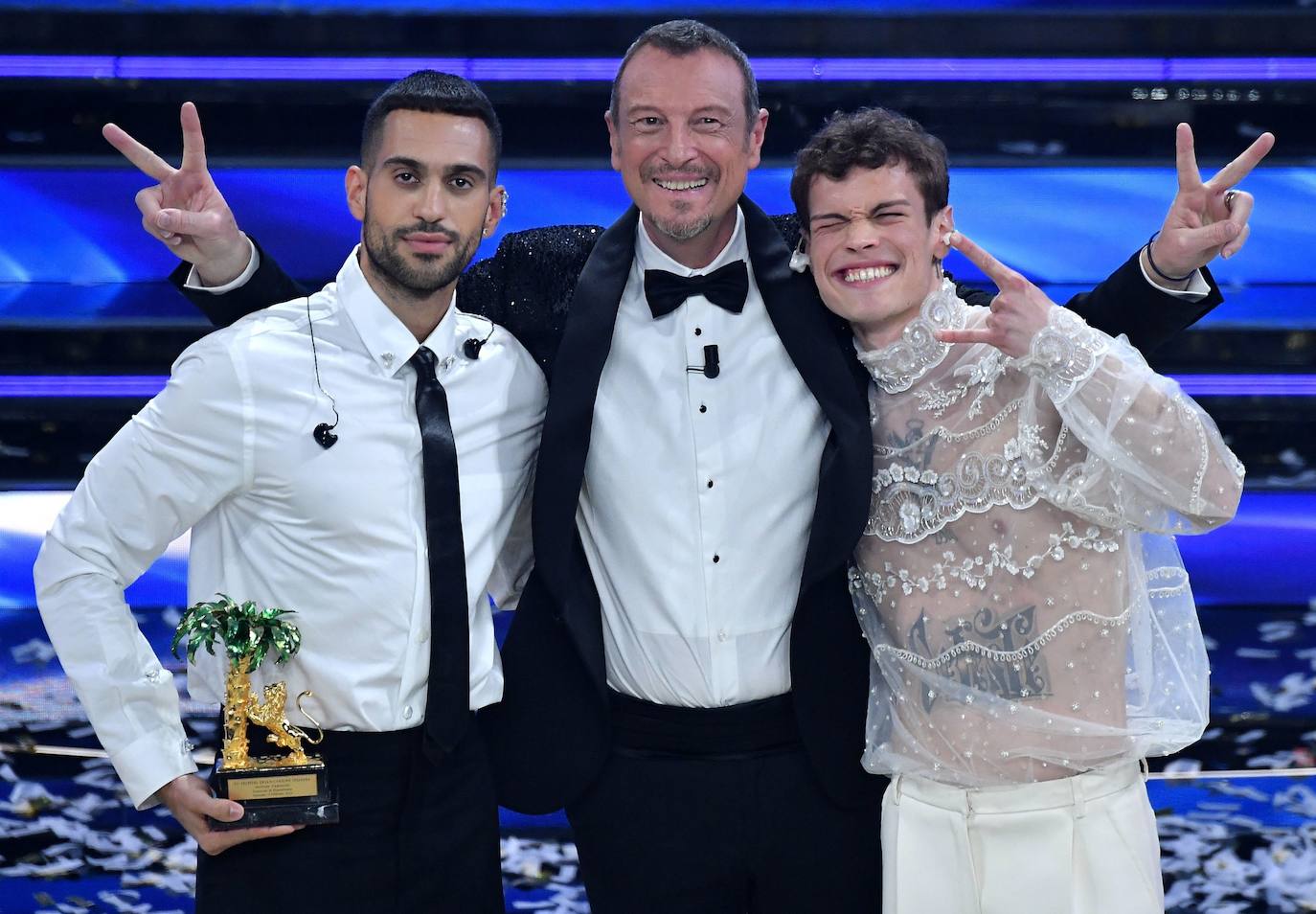 Brividi, la canción de Blanco y Mahmood que representa a Italia en Eurovisión 2022.El dúo gana el festival de Sanremo, en el que ha participado la española Ana Mena. 