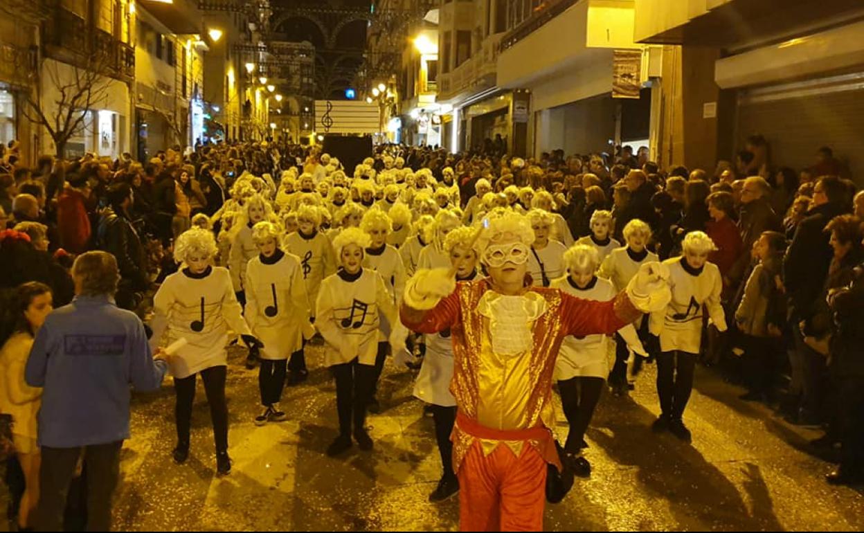 Celebración del Carnaval de Alcoi en 2019. 