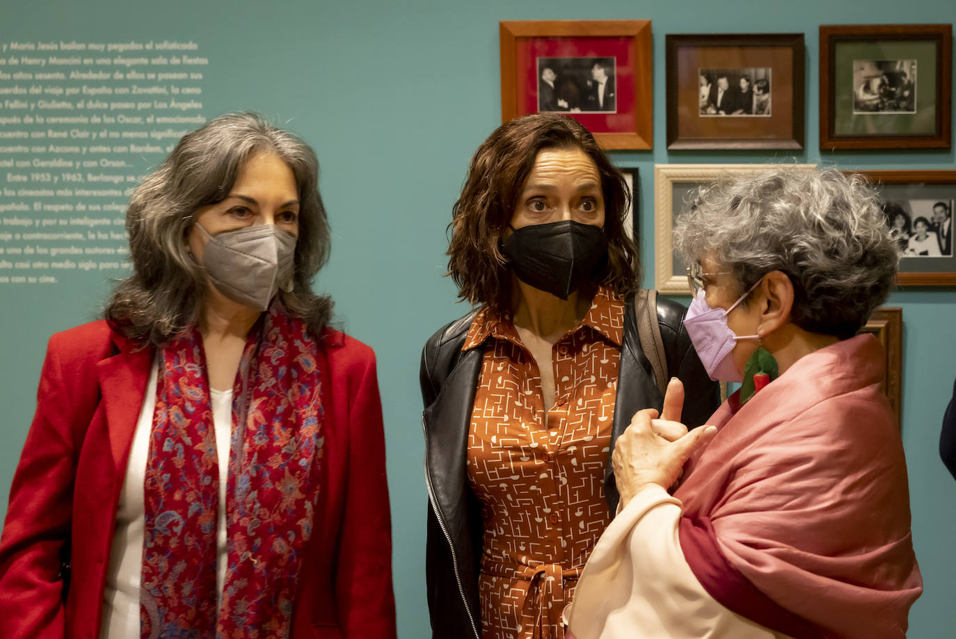 Teresa Cebrián, Rosana Pastor y Sol Carnicero.