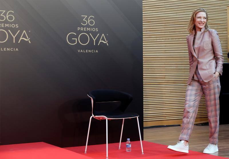 Fotos: Cate Blanchett, en Valencia para recibir el Goya internacional