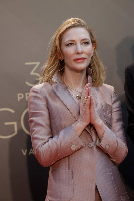 Fotos: Cate Blanchett, en Valencia para recibir el Goya internacional