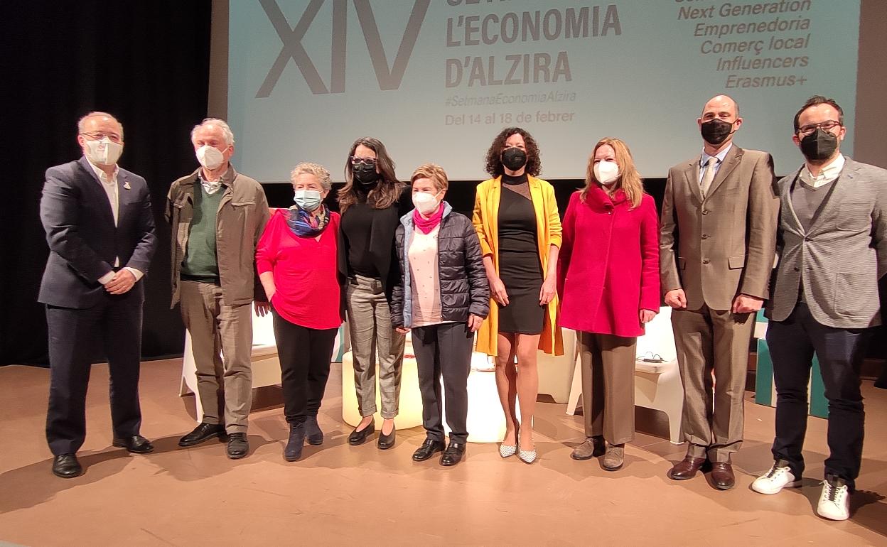 Apertura de la Setmana de l'Economia d'Alzira. 