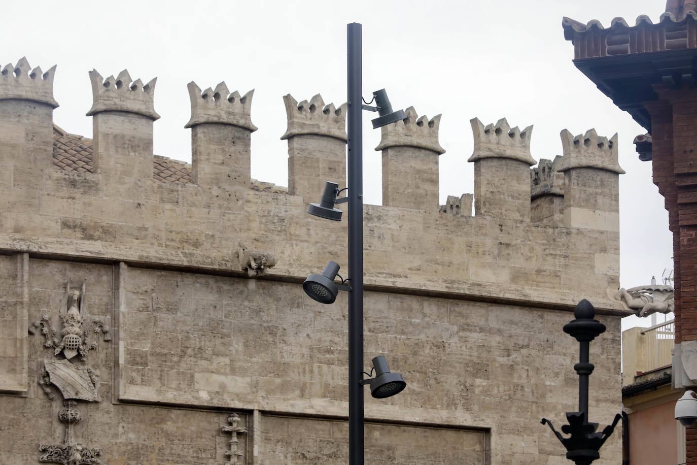 Fotos: Luces de vanguardia en el centro histórico de Valencia