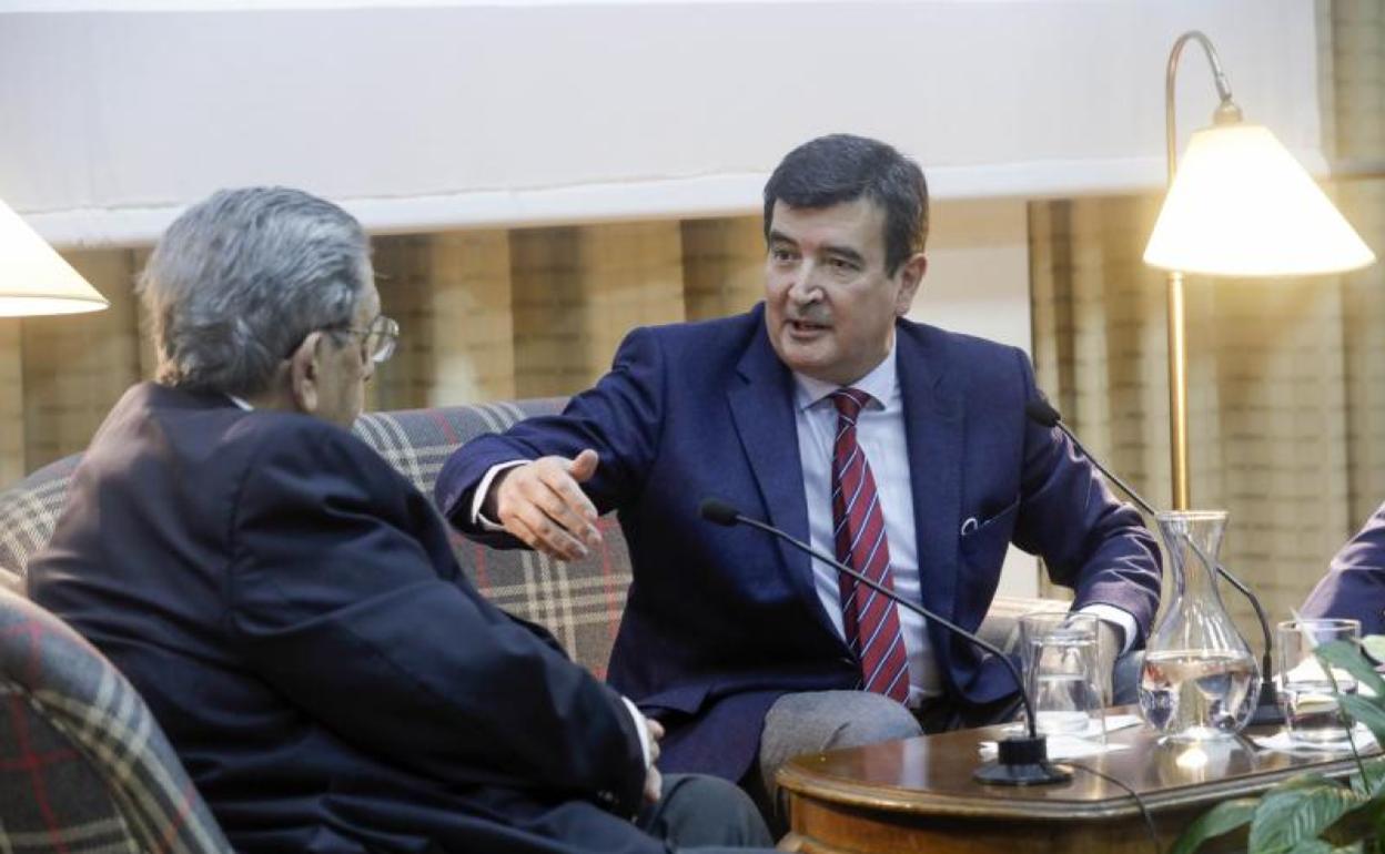 Fernando Giner, este miércoles en el Casino de Agricultura.