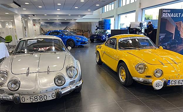 Los modelos más históricos de la marca también estuvieron presentes con el Club Alpine Valencia.