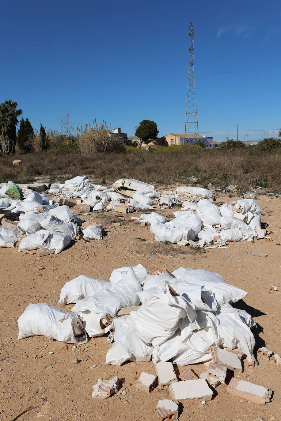 Diferencias. En l'Horta Sud proliferan cada vez más los campos abandonados y con maleza, mientras en l'Horta Nord se mantiene con primor donde se cultiva la chufa