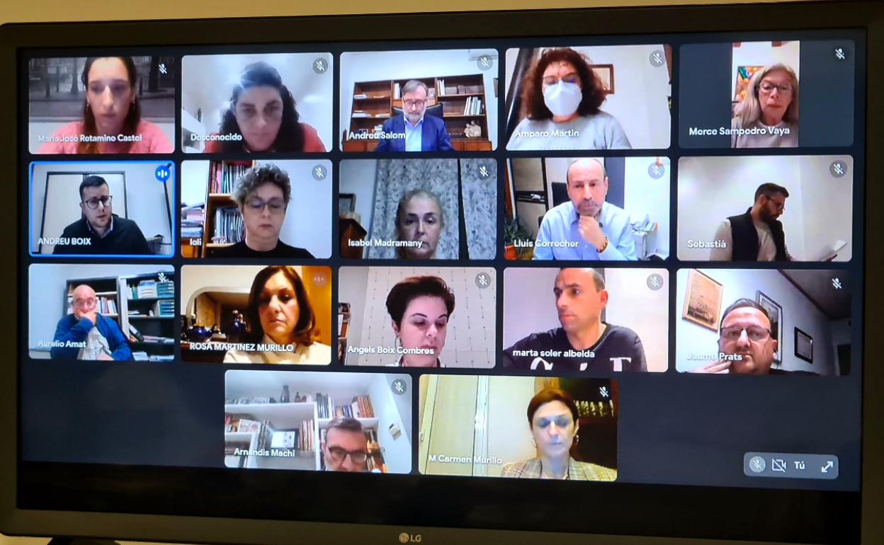 Pleno telemático de l'Alcúdia.