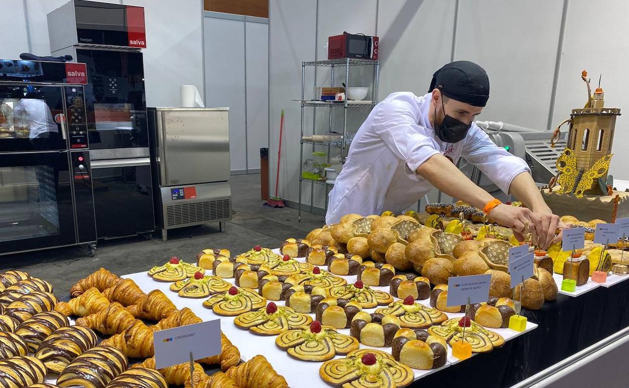 Adrián Muñoz Martí en el IV Campeonato Nacional de Panadería Artesana 