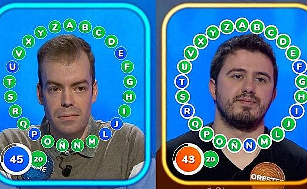 La disculpa de Jaime a Orestes en 'Pasapalabra': «Me sabe fatal»