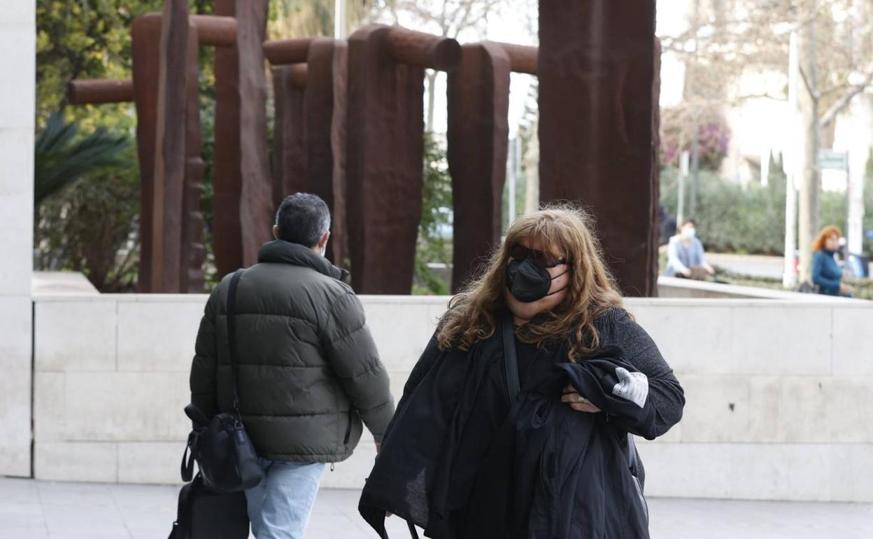 La directora del centro Niño Jesús que acudió a declarar el pasado lunes. 