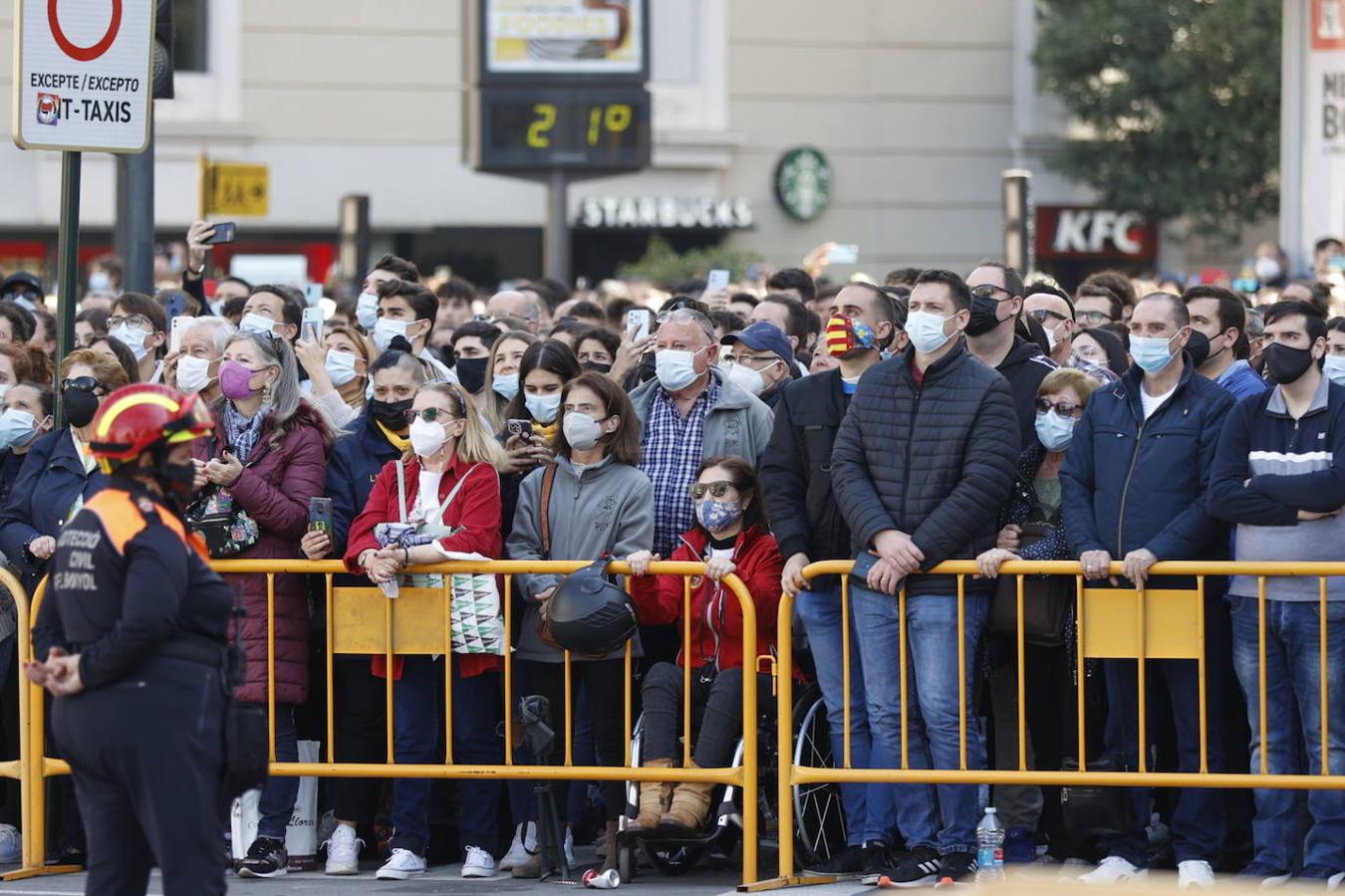 Fotos: La mascletà del día 2 de marzo, en imágenes