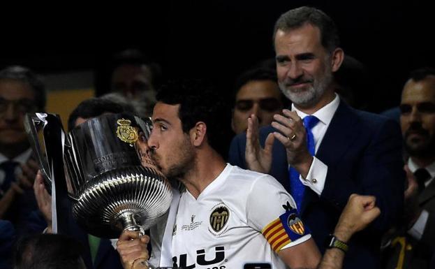 Parejo, uno más en Mestalla para la final en Sevilla