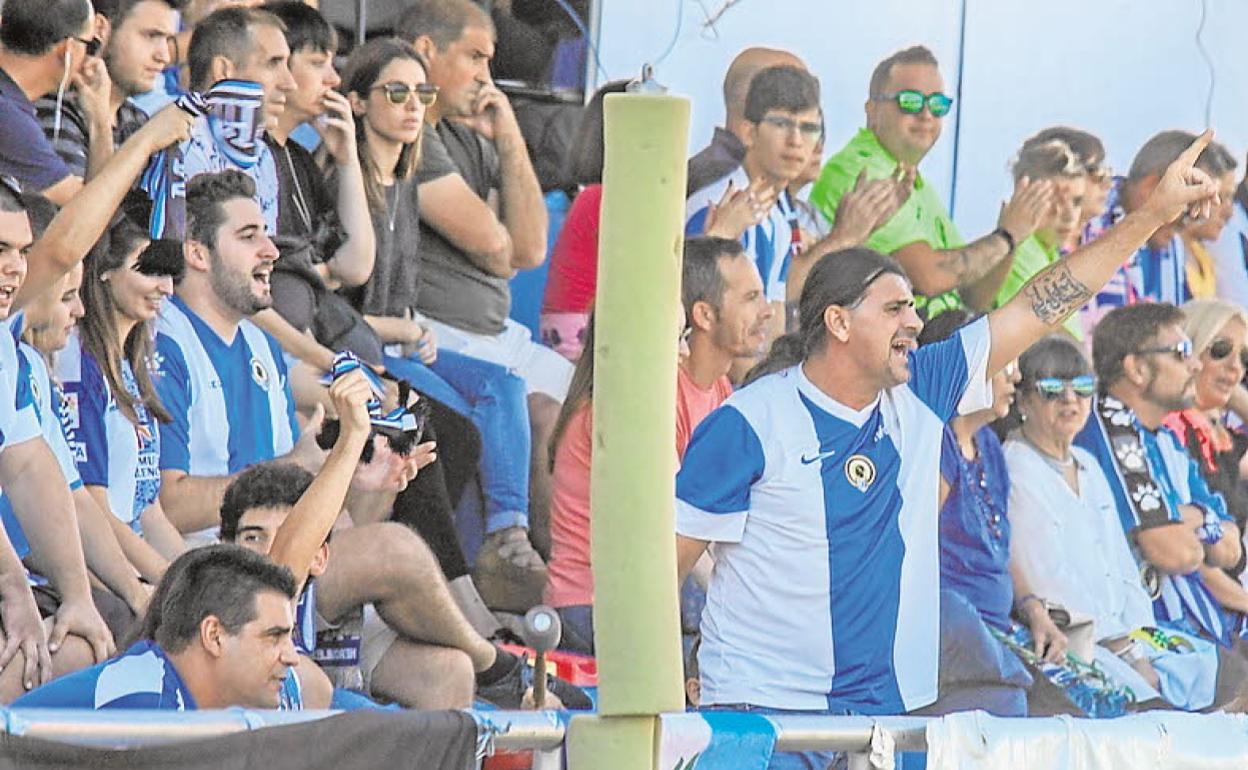 La afición del Hércules estará representada en Buñol pese a la medida del Levante. 