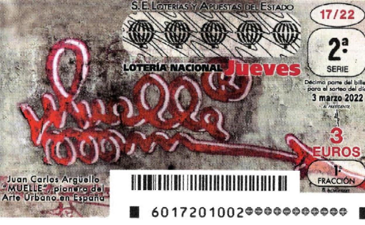 Décimo del sorteo de la Lotería Nacional del jueves 3 de marzo. 