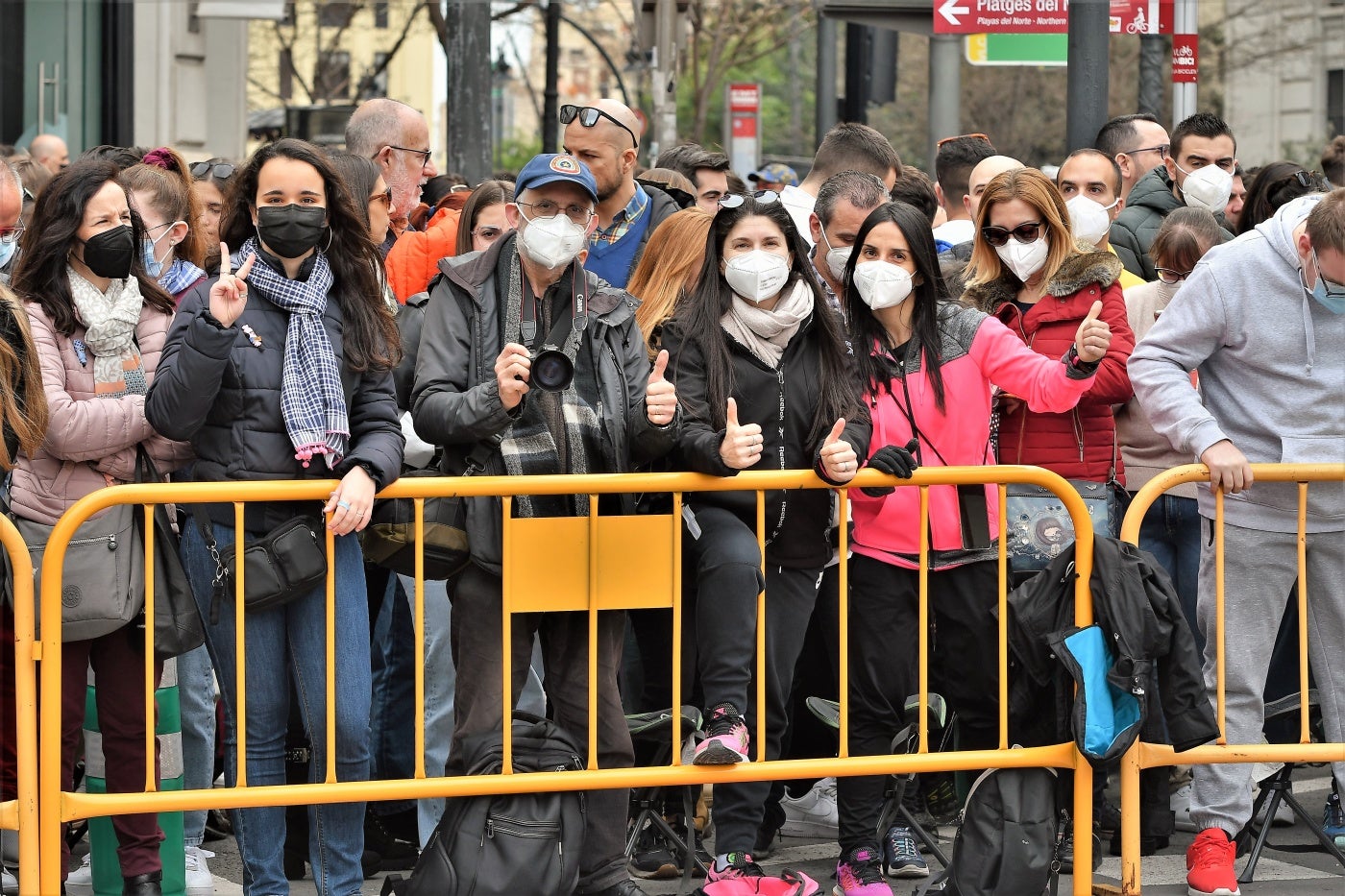 Fotos: Búscate en la mascletà del 5 de marzo de 2022