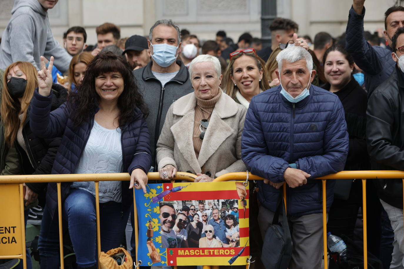 Fotos: Así ha sido la mascletà por Ucrania del 5 de marzo