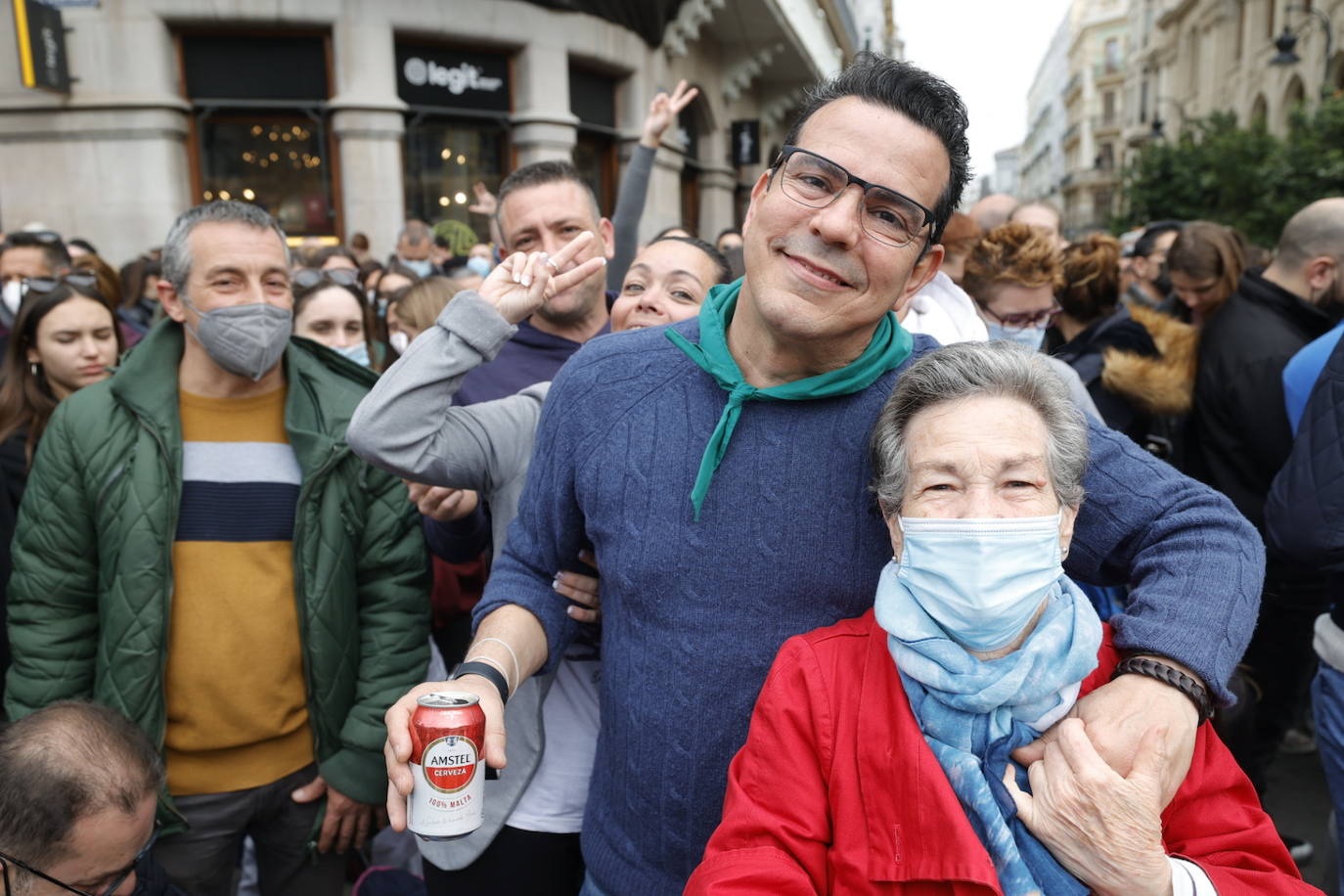 Fotos: Así ha sido la mascletà por Ucrania del 5 de marzo