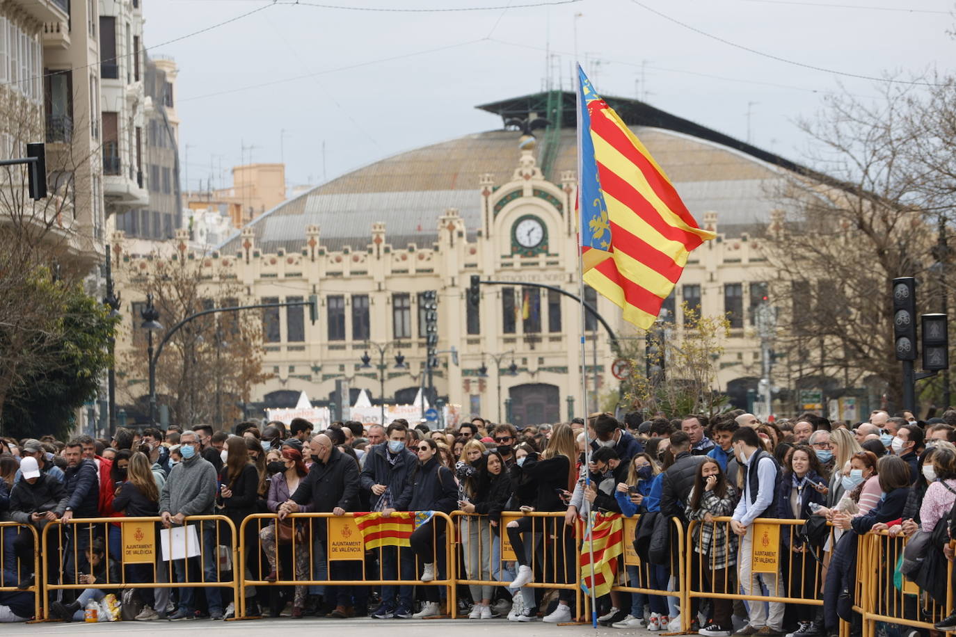 Fotos: Así ha sido la mascletà por Ucrania del 5 de marzo